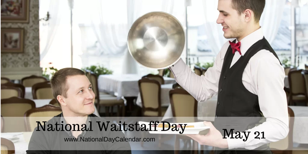 Scavenger Hunt Theme Idea: National Waitstaff Day