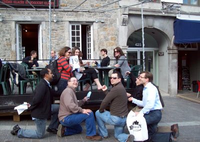 5 men proposing to 3 women