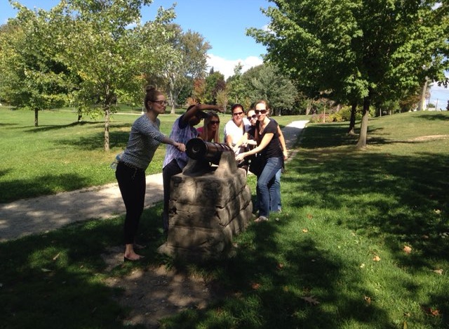 Finding cool stuffs during the Waterloo Scavenger Hunt